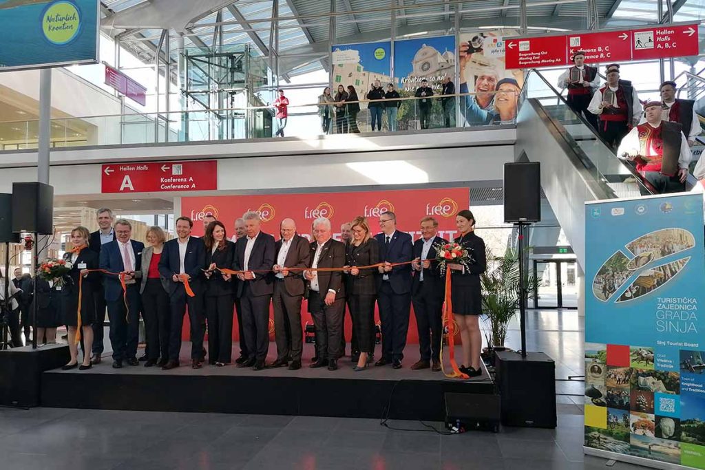 Messeeröffnung f.r.e.e. 2023 mit Partnerland Kroatien