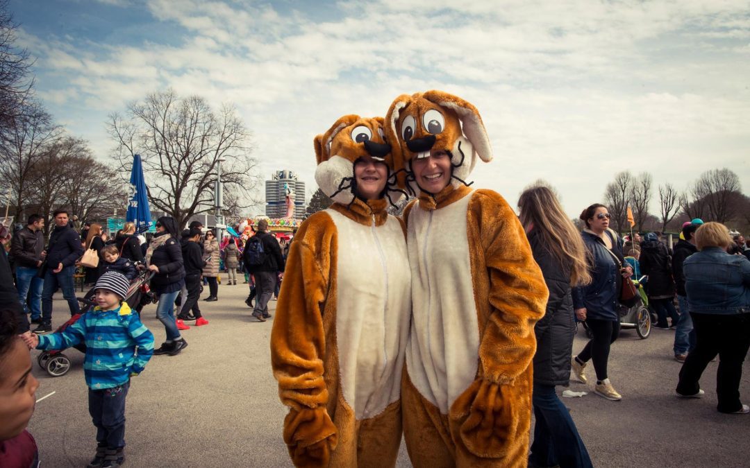 Ostersonntag im Olympiapark München