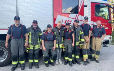 Christine Eixenberger – Empfang der Feuerwehr Bernried Humorfestival