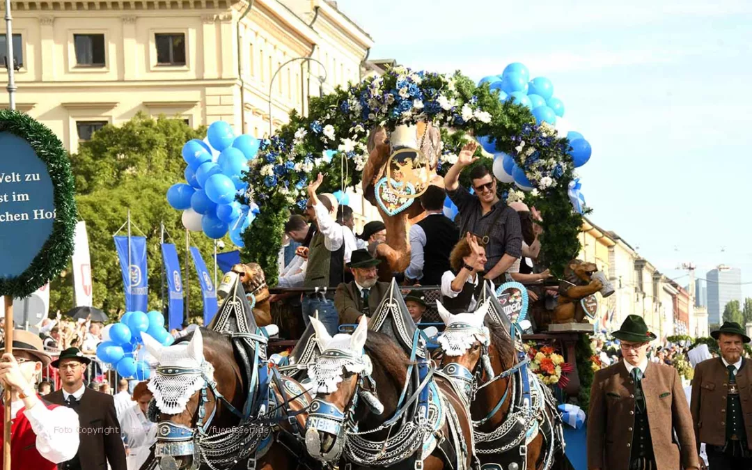 Oktoberfest 2024 Führung der Stadt München