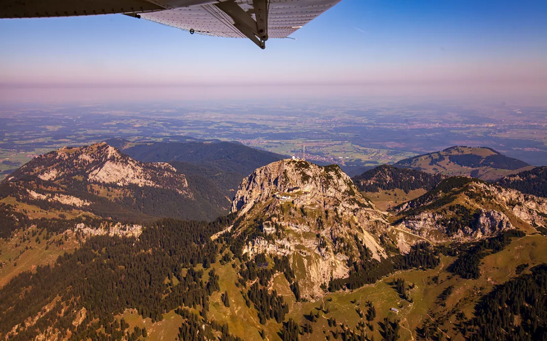 Oktoberfest München von oben mit AlpenAir