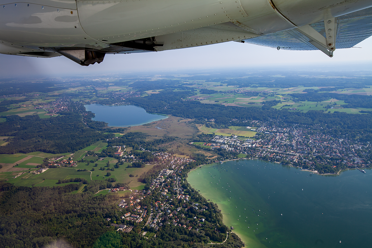 Alpen Air Alpenrundflüge über Osterseen, Starnberger See und die Alpen