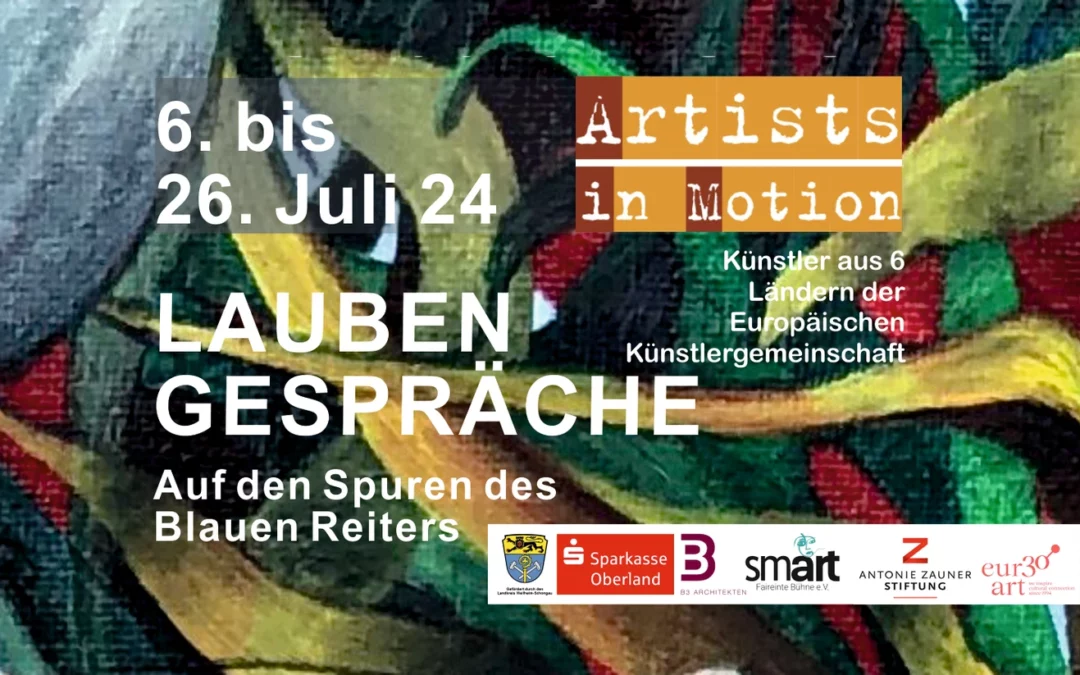 06.07. – 26.07.2024 RaumdurchKunst Laubengespräche