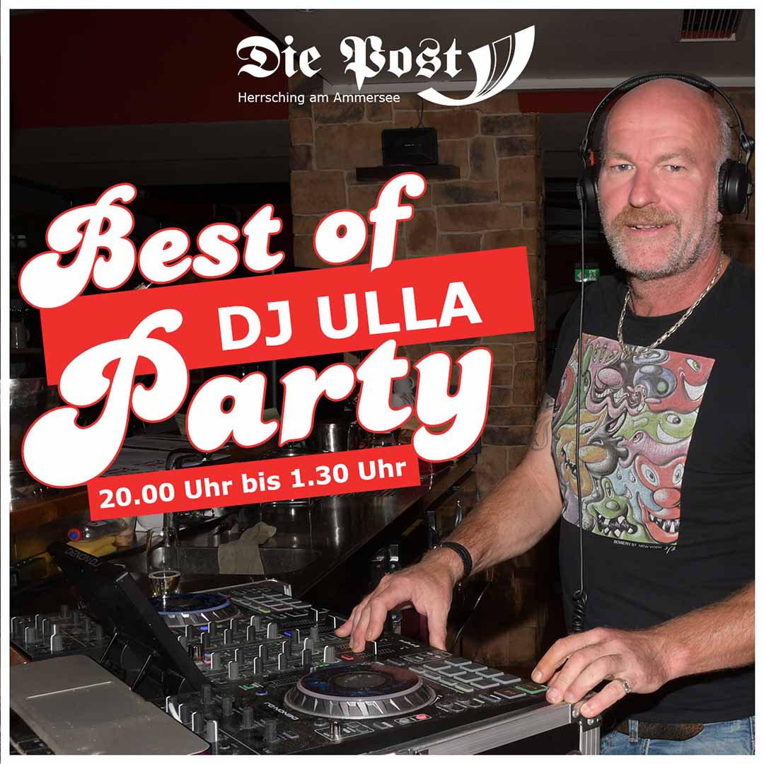 best of dj ulla - Schlagerparty die Post Herrsching am Ammersee