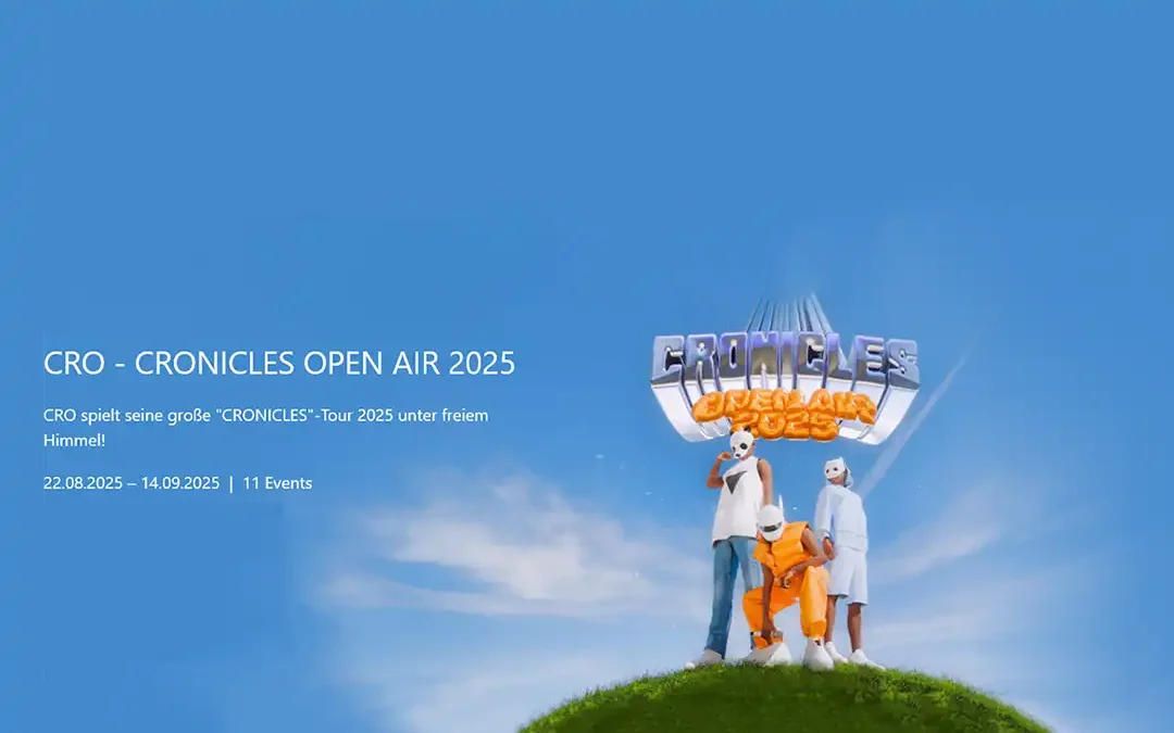 ab 22.08.25 CRO – CRONICLES OPEN AIR 2025