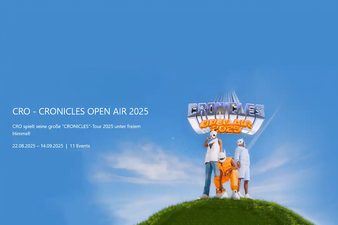 cro cronicles München Open Air konzert