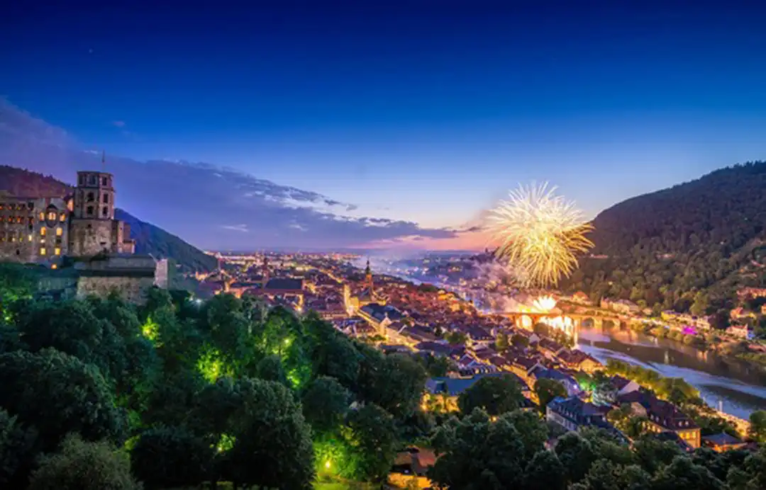 Heidelberg leuchtet Copyright Tobias Schwerdt