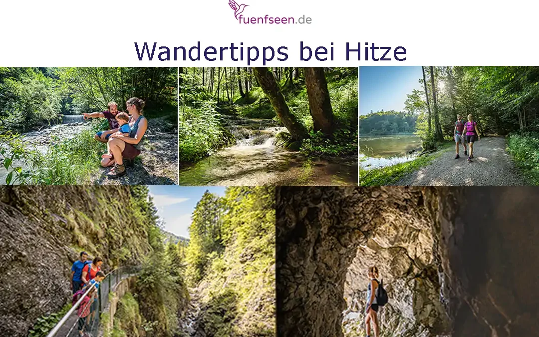 5 Wandertipps bei Sommerhitze im Chiemsee Alpenland