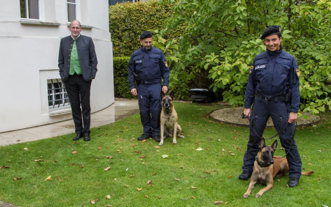 Wiesnwirte Oktoberfest danken den Spürhunden