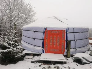 mongolische Jurte Bergweihnacht Türkenfeld