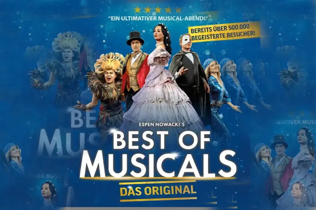 best of musicals - Highlights aus über 20 Musicals 9 Best of Musicals - Tickets bestellen für Landsberg, Augsburg, Rosenheim