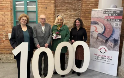 Lokschuppen Rosenheim hat 1.000 Mitglieder