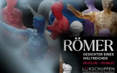 Römer Ausstellung Lokschuppen Rosenheim